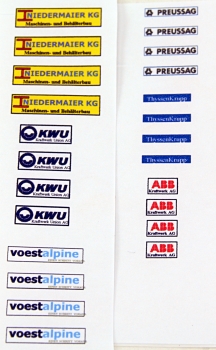 H0 Röhrenset, 5-teilig