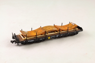 gebogene Stahlplatten