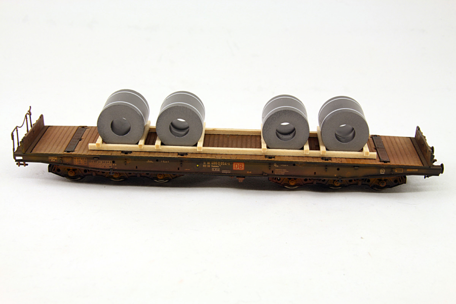 Stahlcoils, blank