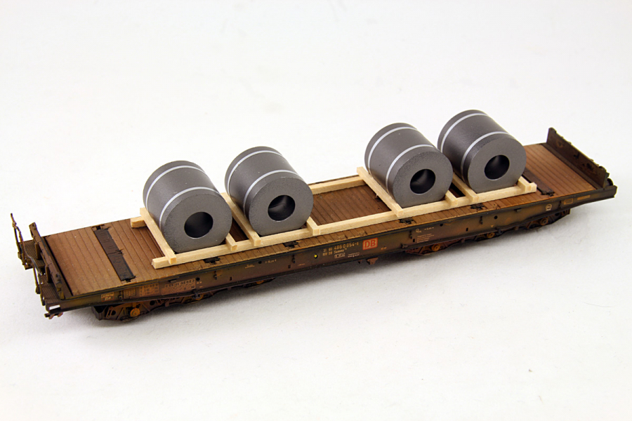 Stahlcoils, blank
