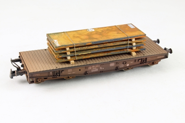Stahlplatten, mittel
