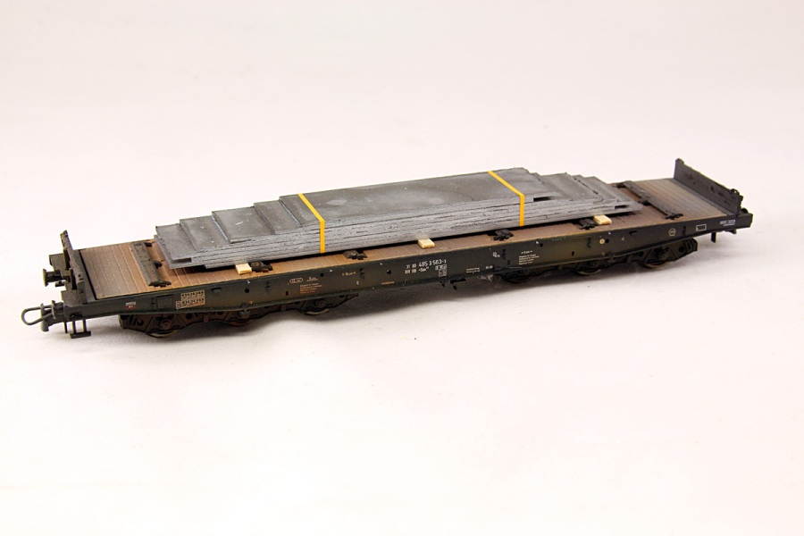 ölige Stahlplatten