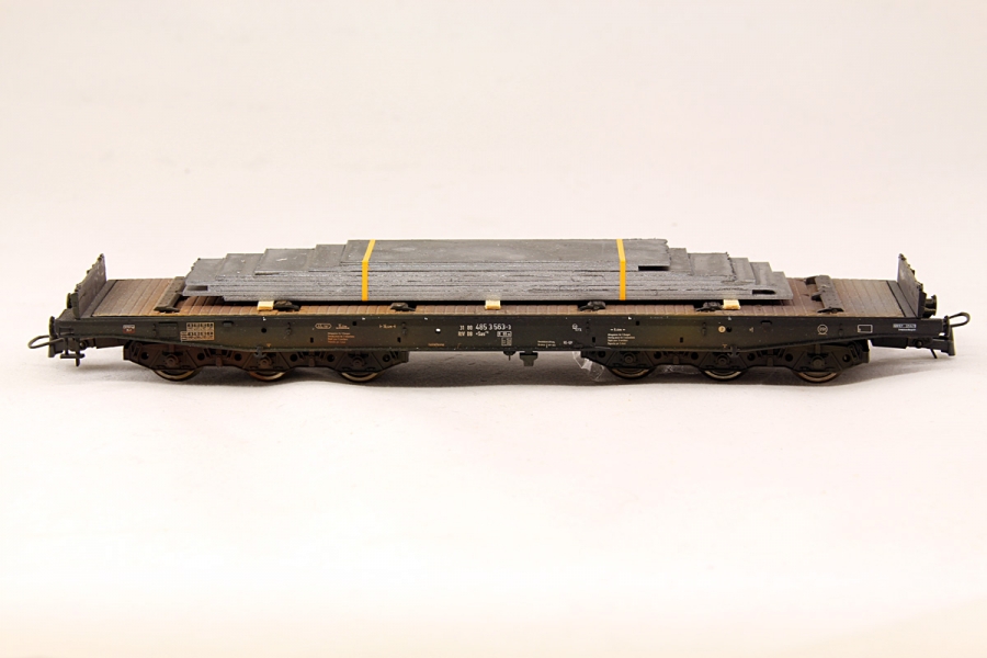 ölige Stahlplatten