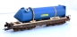 Preview: gealteter Roco Schwerlastwagen mit Chemiereaktor