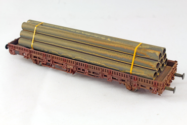 Preview: rostiger Röhrenstapel