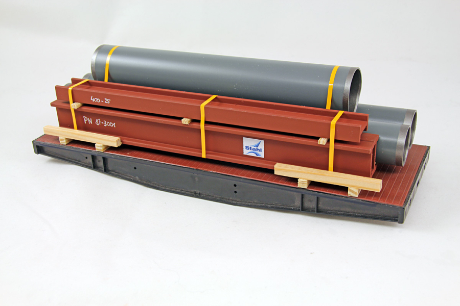 Röhren und I-Stahlprofile